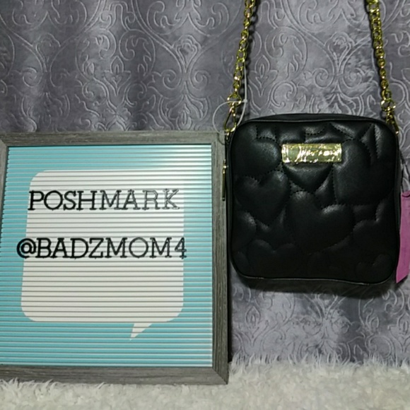 Betsey Johnson Handbags - BJ square crossbody purse NWT